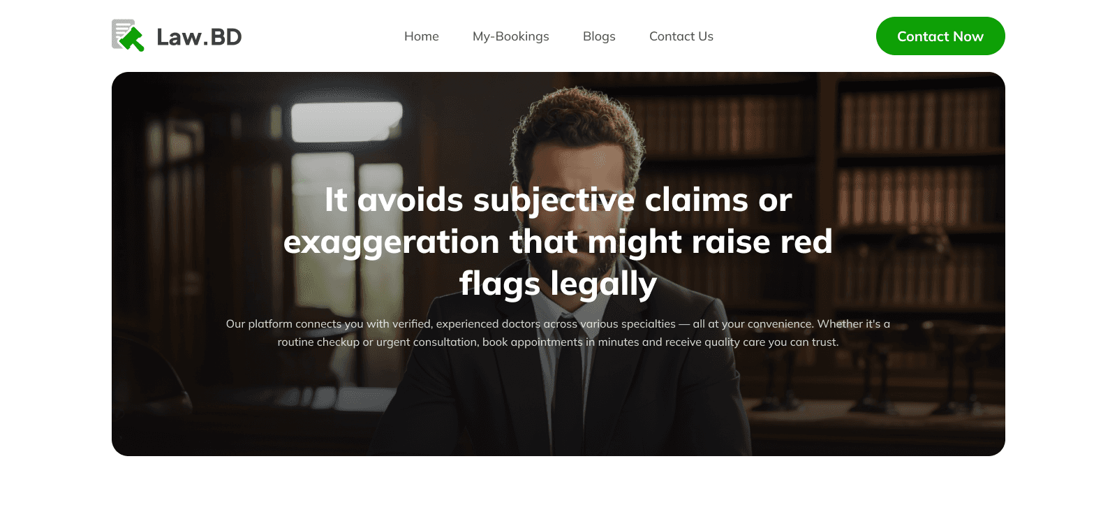 Lawyer Appointment Booking System